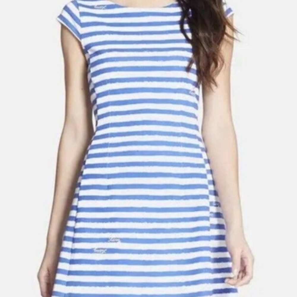 Lilly Pulitzer Blue and White Dress
